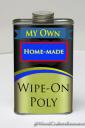 Quick tip: Save money while making your own wipe-on polyurethane