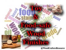 The definitive guide to all-natural food-safe, toy and furniture wood finishes and sealers